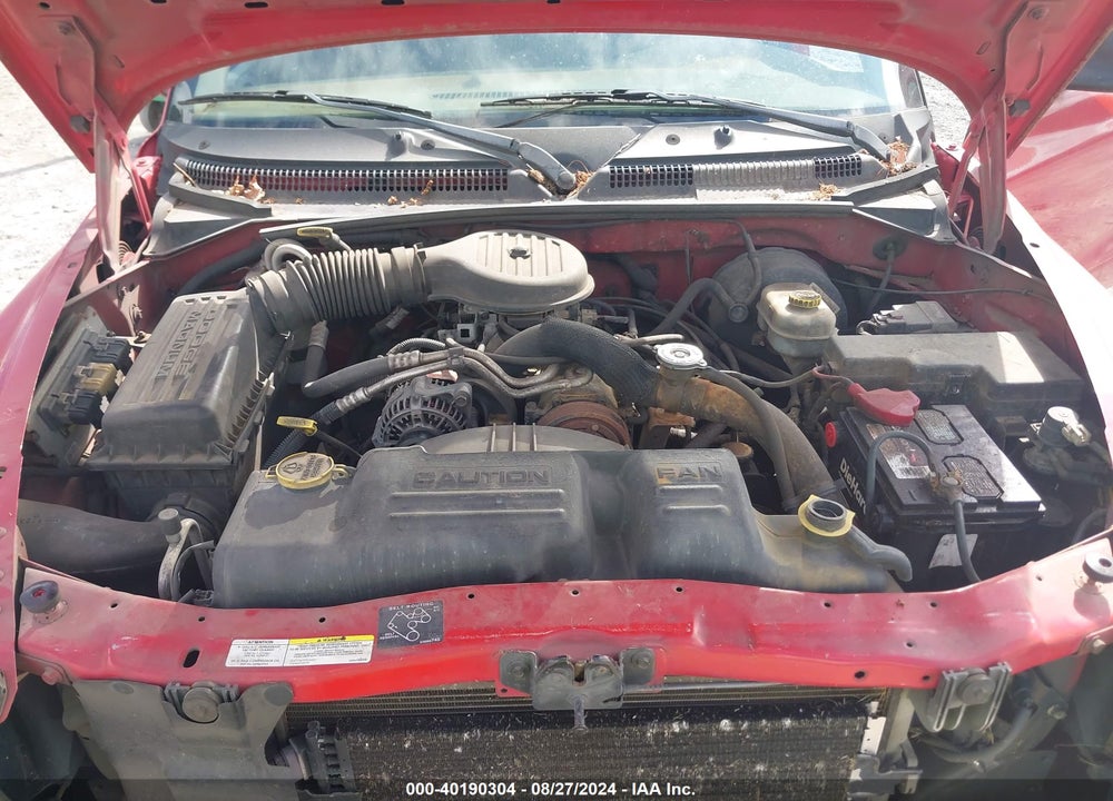 2002 DODGE DAKOTA VIN: 1B7FL16X02S643578