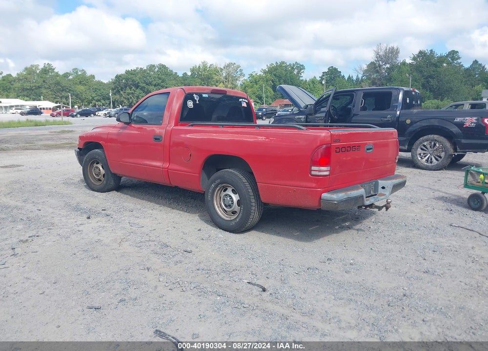 2002 DODGE DAKOTA VIN: 1B7FL16X02S643578