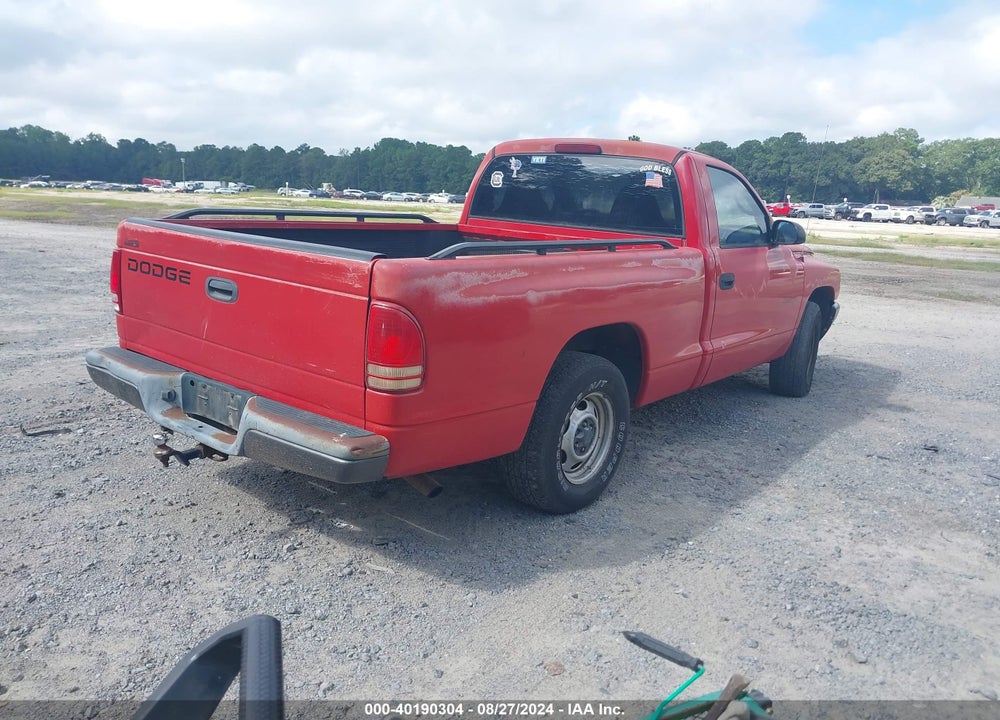 2002 DODGE DAKOTA VIN: 1B7FL16X02S643578