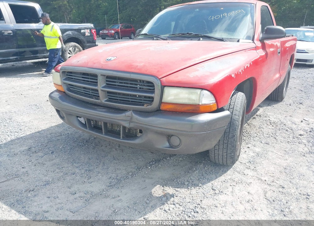 2002 DODGE DAKOTA VIN: 1B7FL16X02S643578