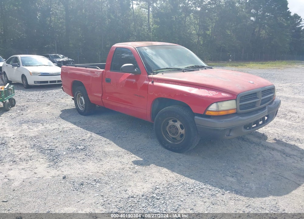 2002 DODGE DAKOTA VIN: 1B7FL16X02S643578
