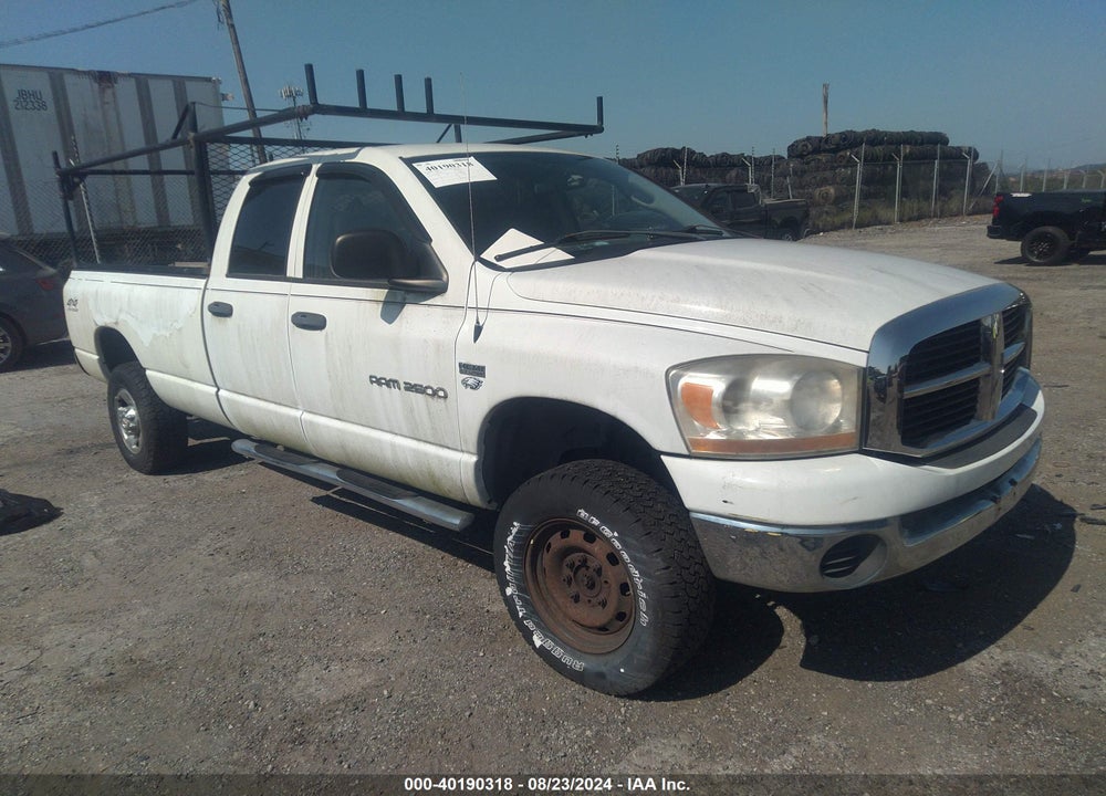 2006 DODGE RAM 2500 SLT/SPORT VIN: 3D7KS28D06G113107