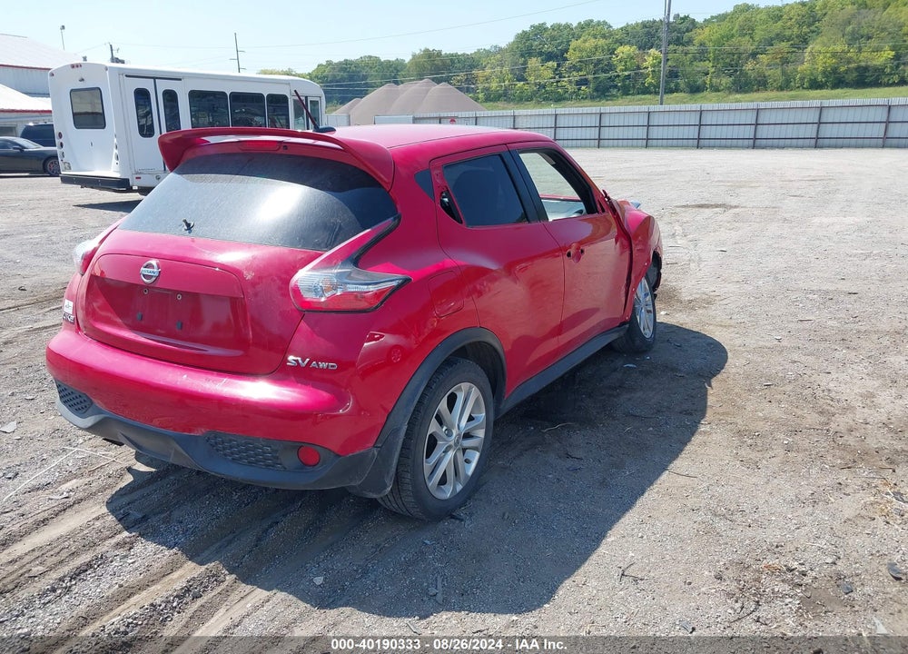 2015 NISSAN JUKE SV VIN: JN8AF5MV4FT555891