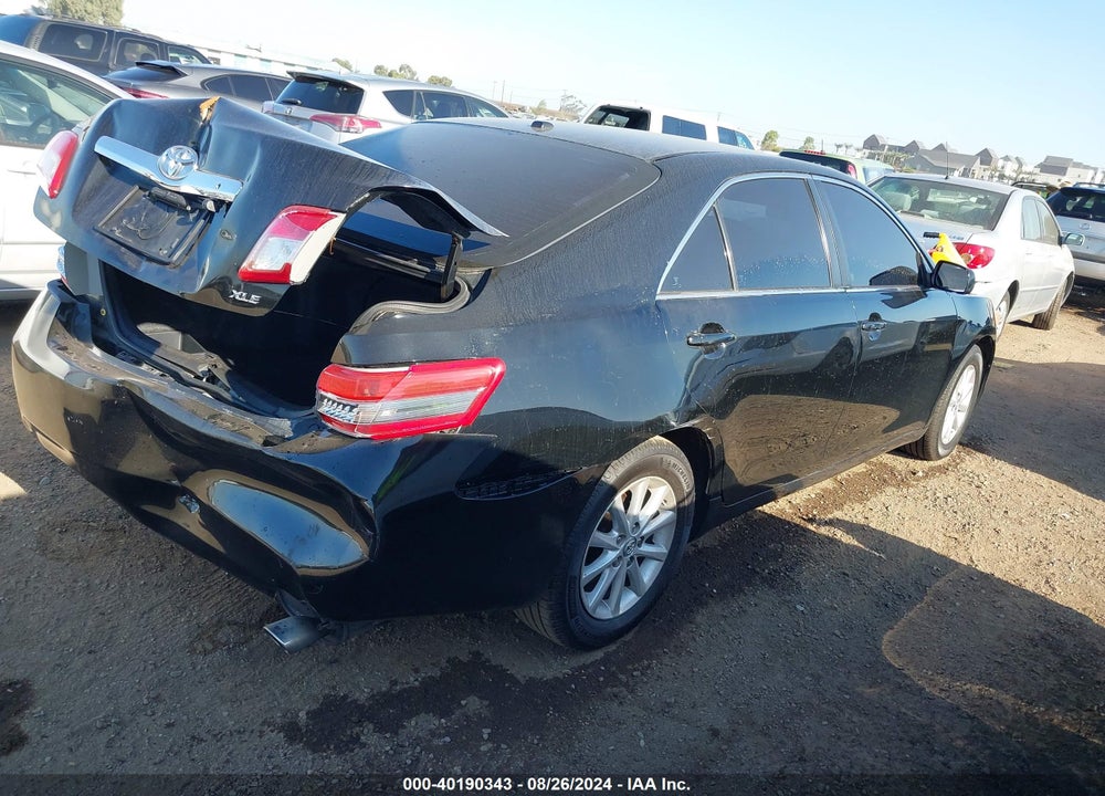 2010 TOYOTA CAMRY XLE V6 VIN: 4T1BK3EK2AU111251