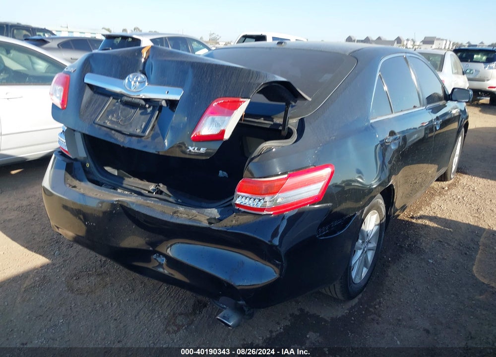 2010 TOYOTA CAMRY XLE V6 VIN: 4T1BK3EK2AU111251