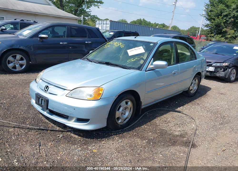 2003 HONDA CIVIC HYBRID VIN: JHMES95643S008322