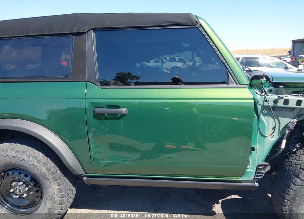 2023 FORD BRONCO VIN: 1FMDE5AHXPLB25452