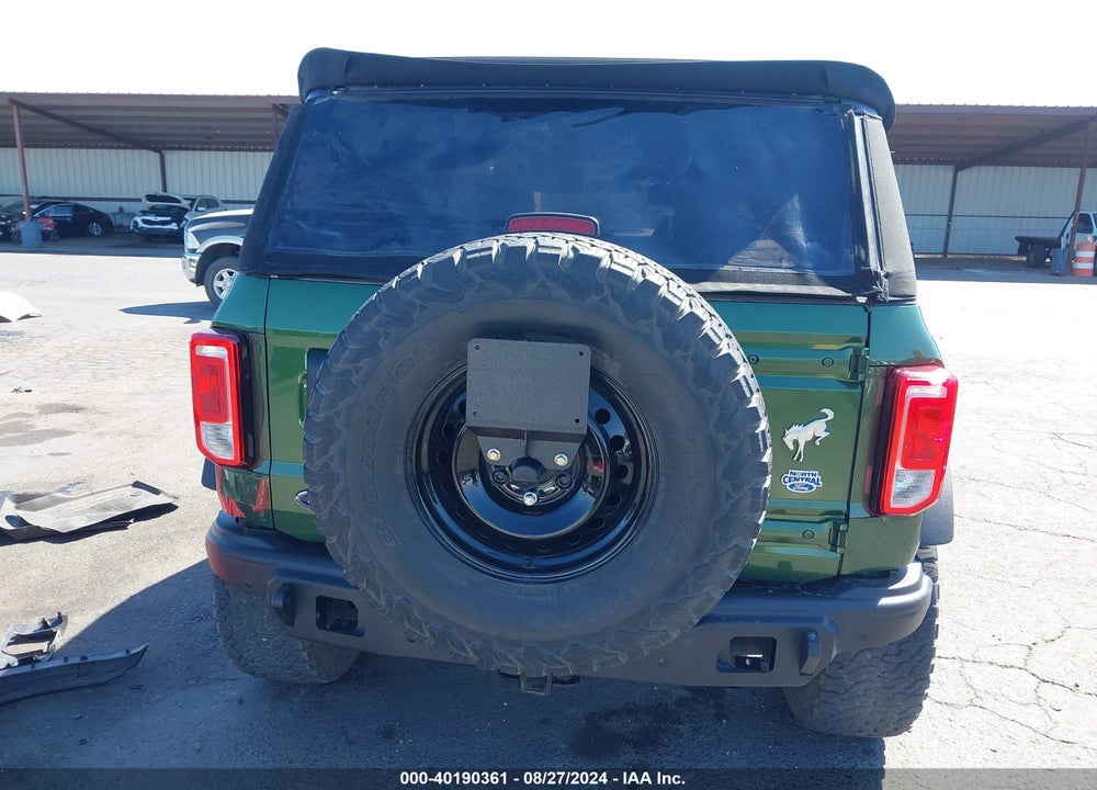 2023 FORD BRONCO VIN: 1FMDE5AHXPLB25452