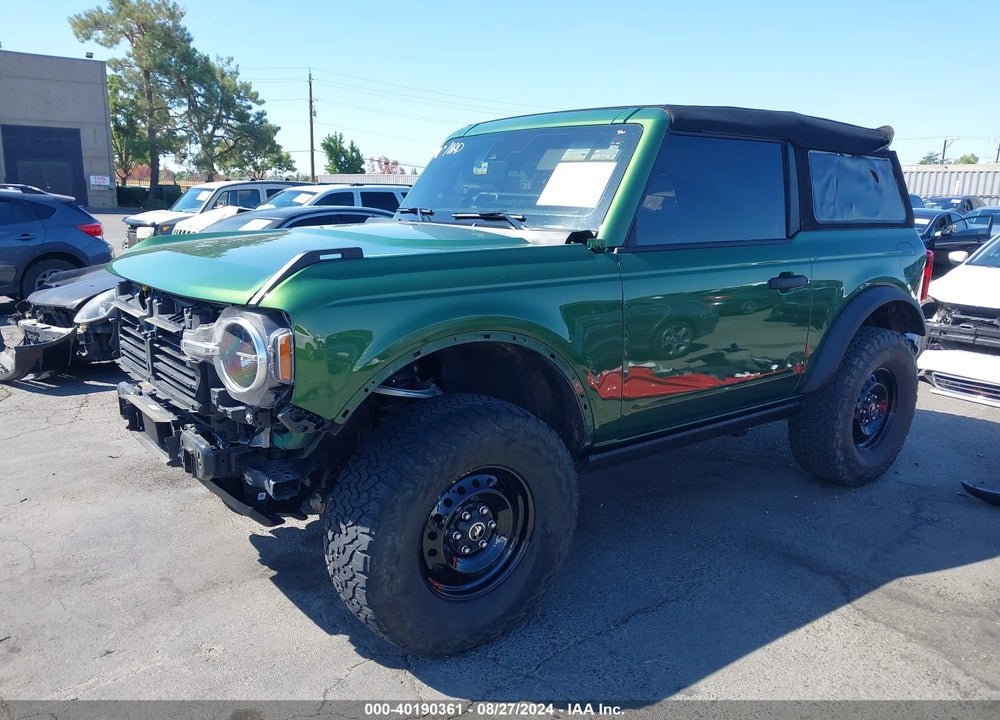 2023 FORD BRONCO VIN: 1FMDE5AHXPLB25452