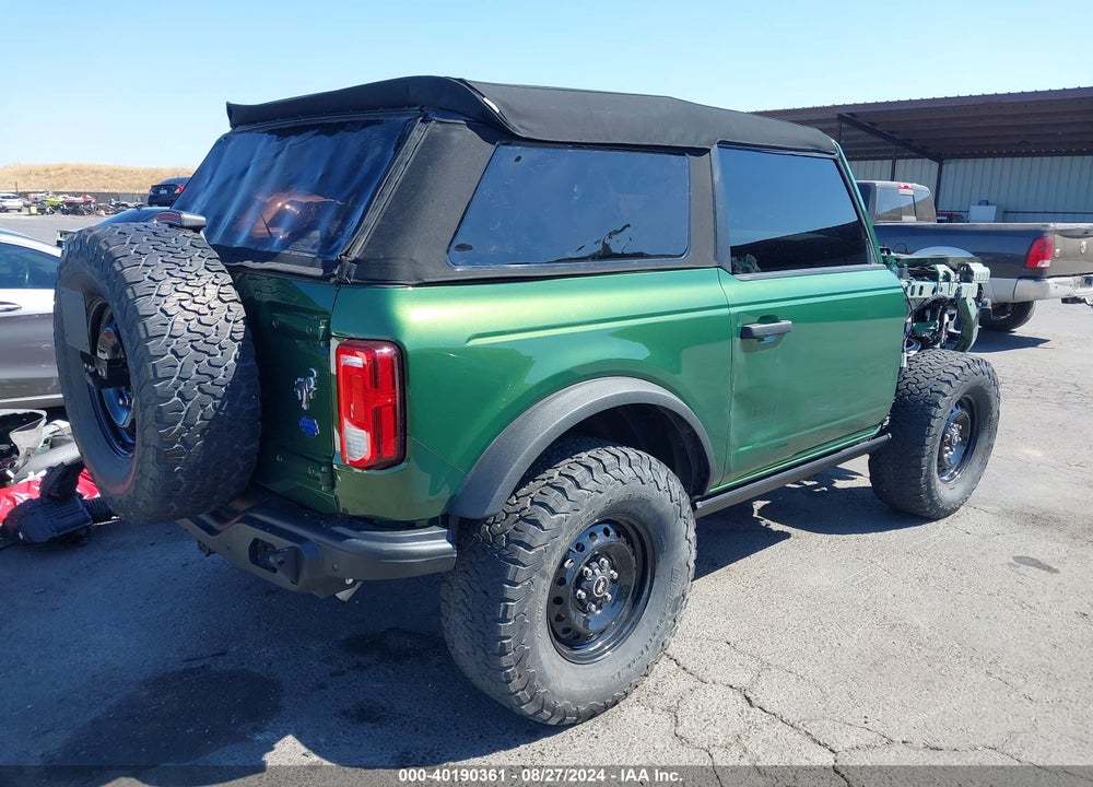 2023 FORD BRONCO VIN: 1FMDE5AHXPLB25452