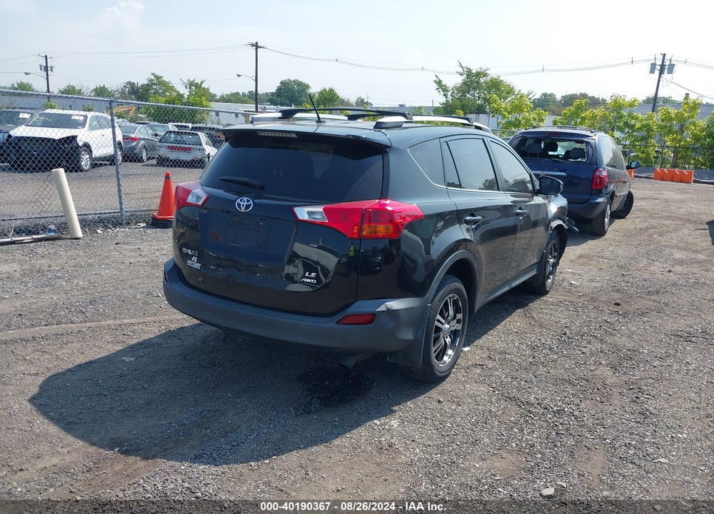 2013 TOYOTA RAV4 LE VIN: 2T3BFREV4DW063569