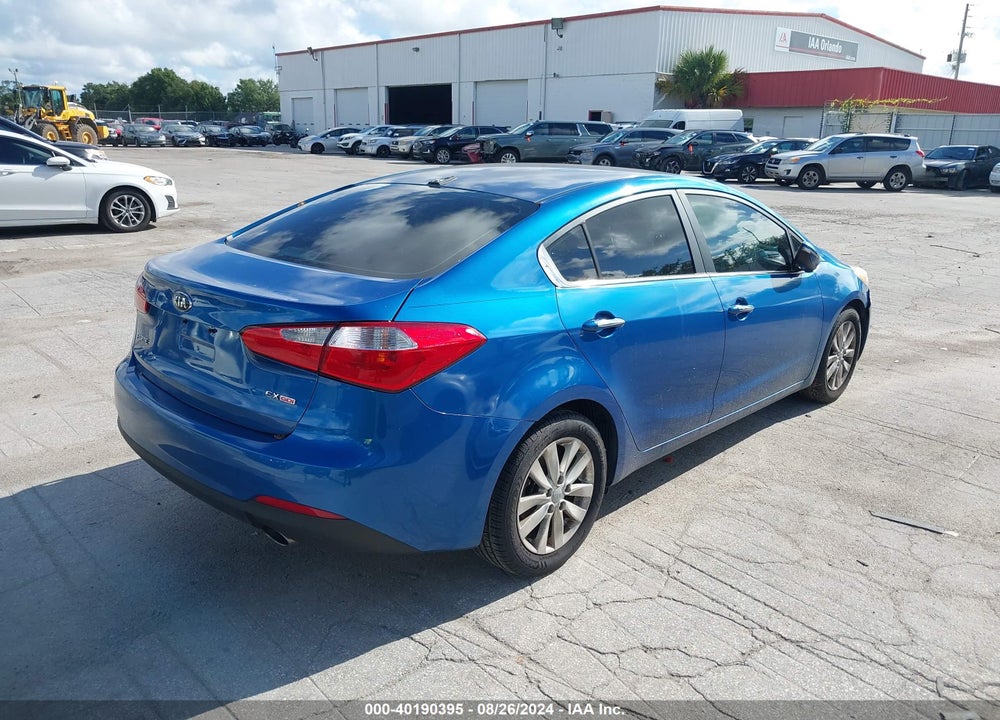2015 KIA FORTE EX VIN: KNAFX4A83F5266901