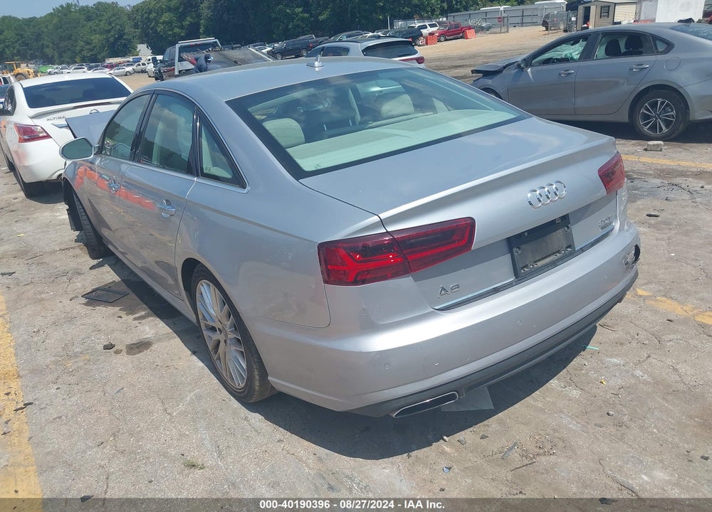 2016 AUDI A6 2.0T PREMIUM PLUS VIN: WAUGFAFC5GN022493