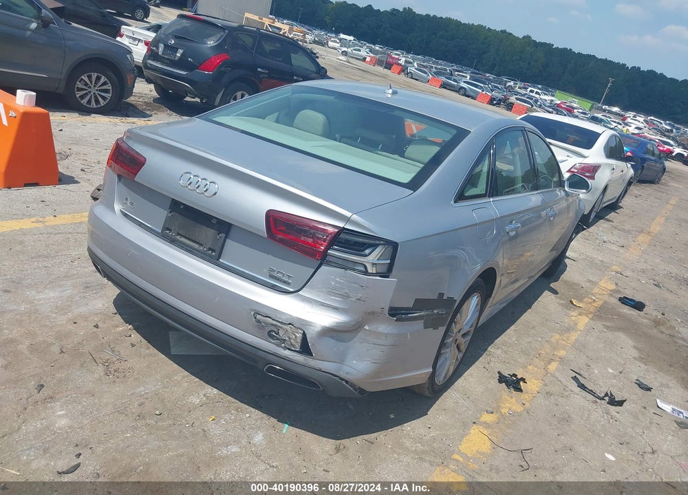 2016 AUDI A6 2.0T PREMIUM PLUS VIN: WAUGFAFC5GN022493