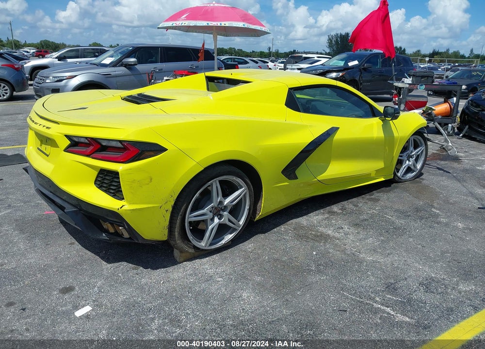2023 CHEVROLET CORVETTE STINGRAY RWD 1LT VIN: 1G1YA3D42P5132293