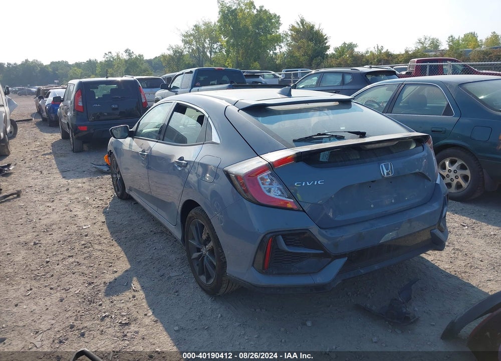 2021 HONDA CIVIC EX VIN: SHHFK7H69MU227487