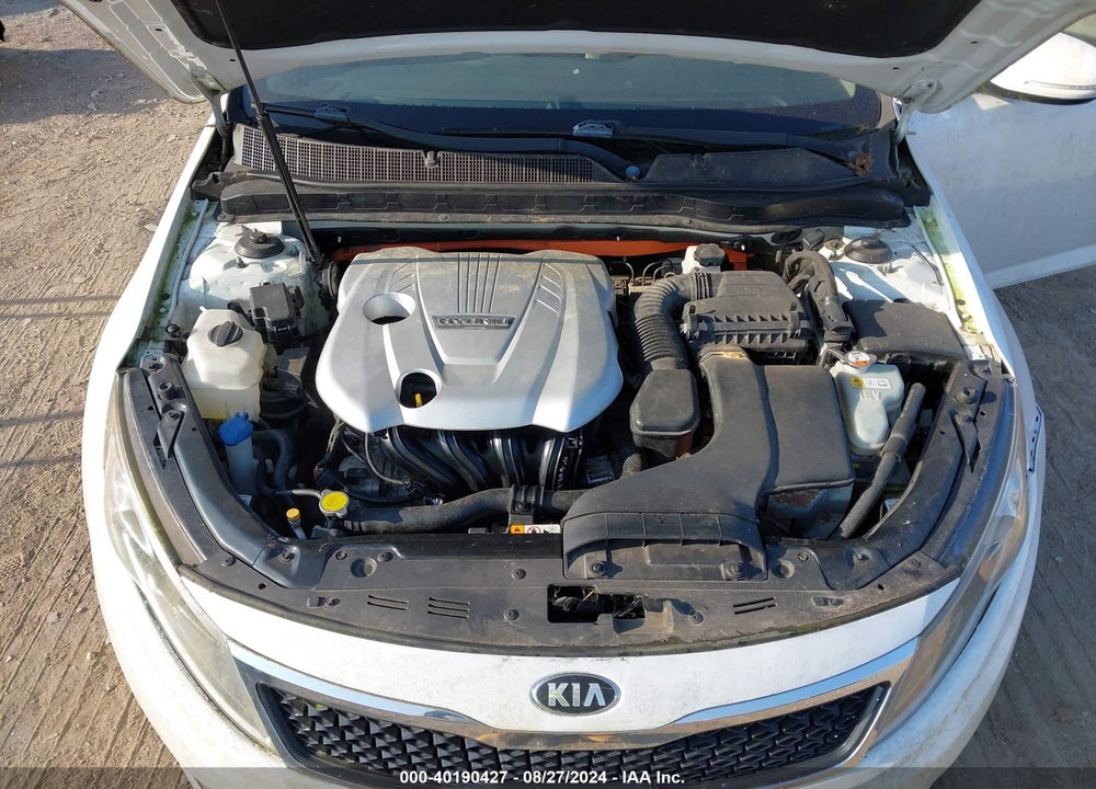2013 KIA OPTIMA HYBRID LX VIN: KNAGM4AD1D5043327