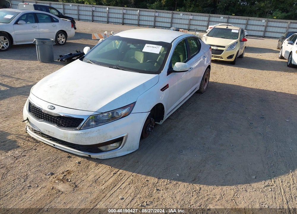 2013 KIA OPTIMA HYBRID LX VIN: KNAGM4AD1D5043327
