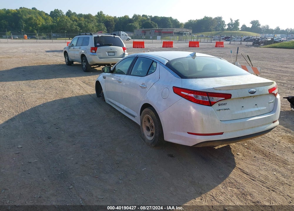 2013 KIA OPTIMA HYBRID LX VIN: KNAGM4AD1D5043327