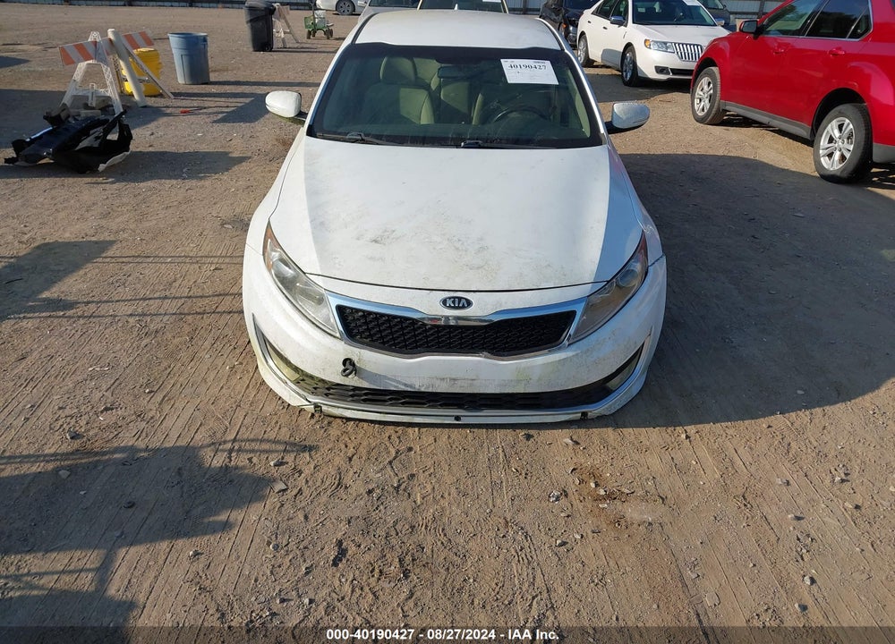 2013 KIA OPTIMA HYBRID LX VIN: KNAGM4AD1D5043327