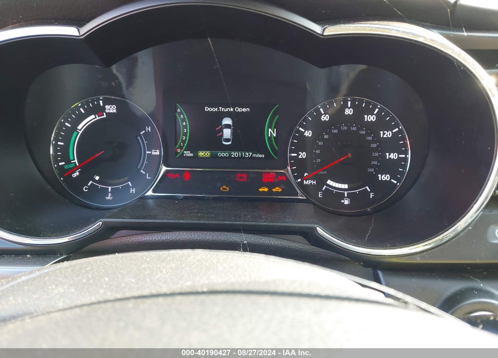2013 KIA OPTIMA HYBRID LX VIN: KNAGM4AD1D5043327