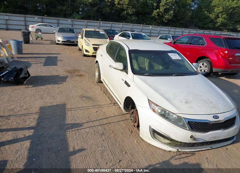 2013 KIA OPTIMA HYBRID LX VIN: KNAGM4AD1D5043327