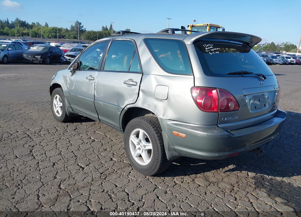 2000 LEXUS RX 300 VIN: JT6HF10U8Y0098658