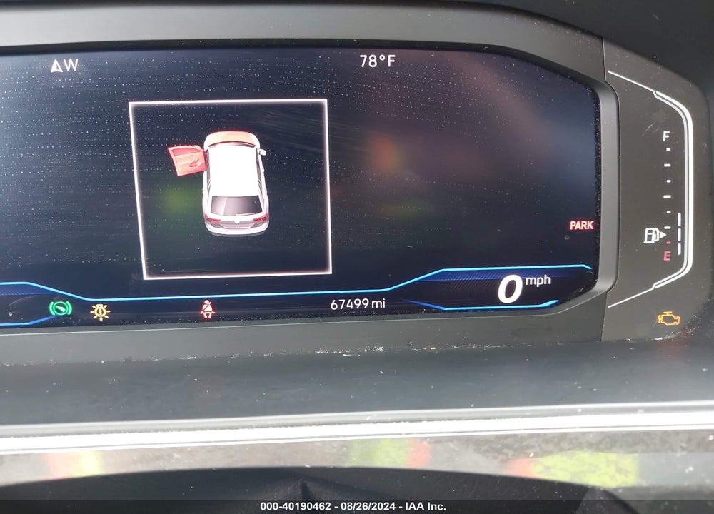 2019 VOLKSWAGEN TIGUAN 2.0T SE/2.0T SEL/2.0T SEL R-LINE/2.0T SEL R-LINE BLACK VIN: 3VV3B7AX4KM201235