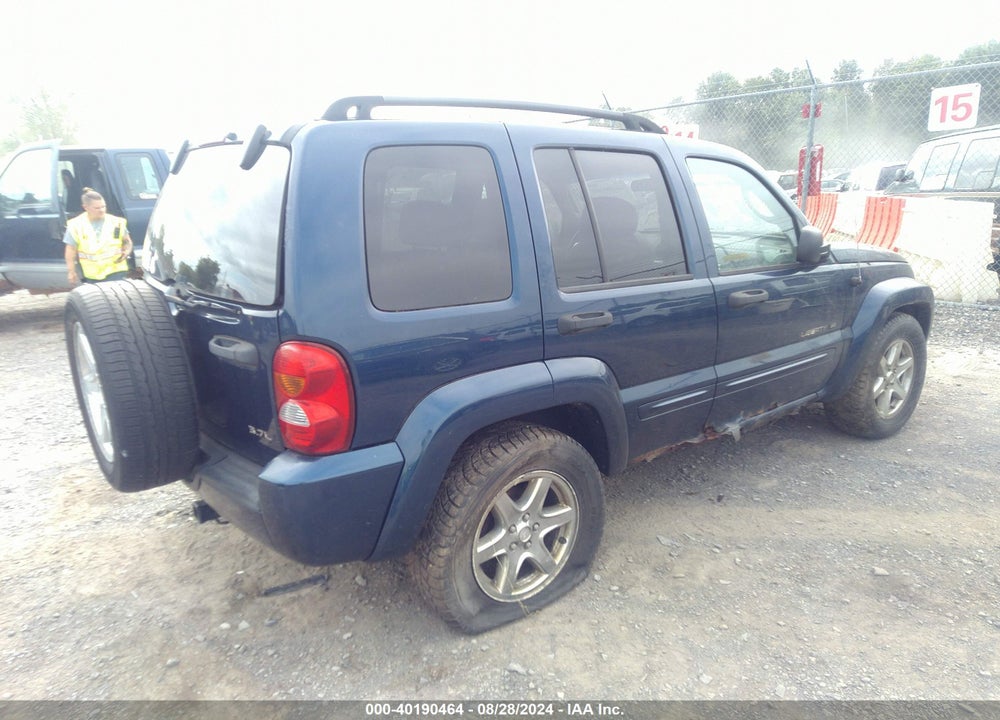 2003 JEEP LIBERTY LIMITED EDITION VIN: 1J4GL58K43W596492
