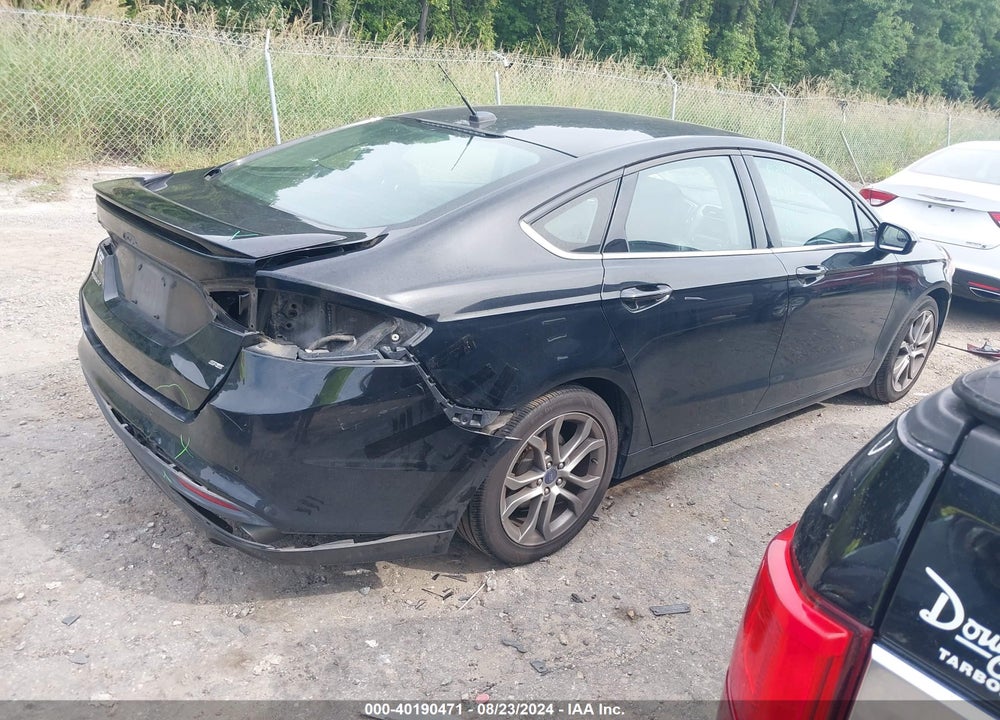 2017 FORD FUSION SE VIN: 3FA6P0H74HR363538