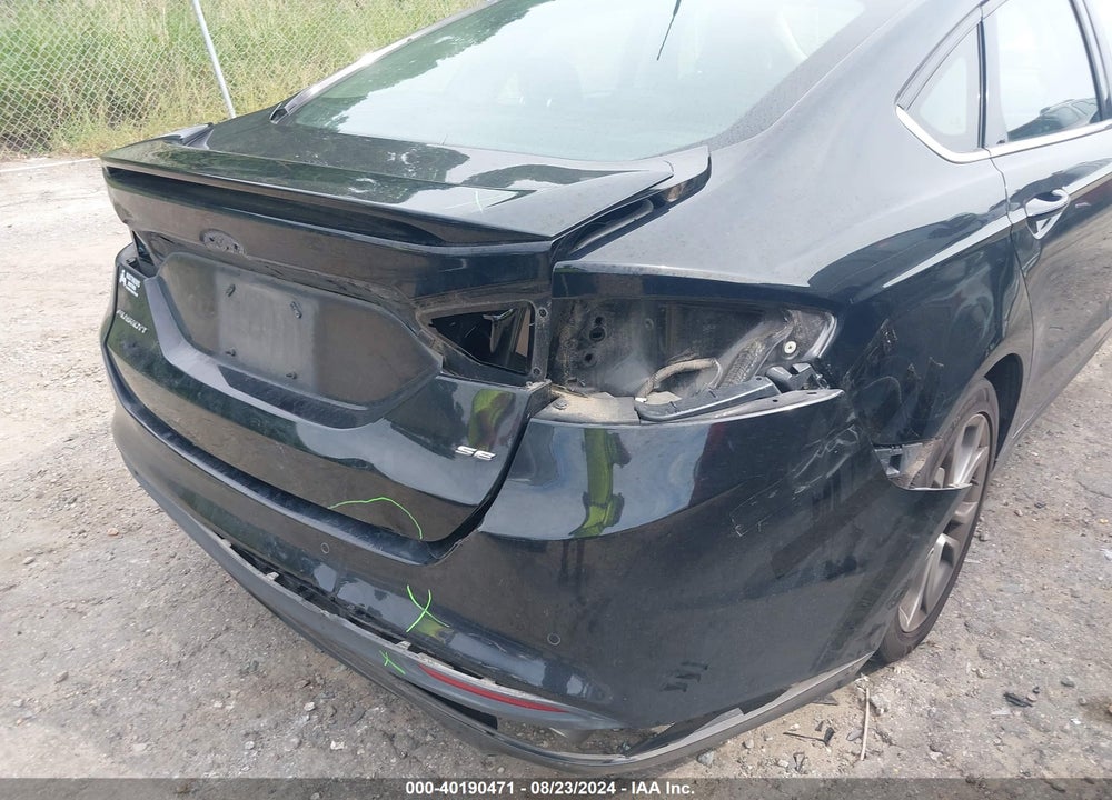 2017 FORD FUSION SE VIN: 3FA6P0H74HR363538