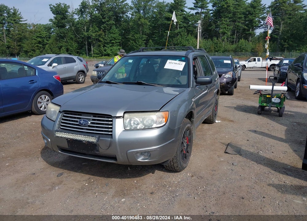 2007 SUBARU FORESTER 2.5X VIN: JF1SG63677H734577