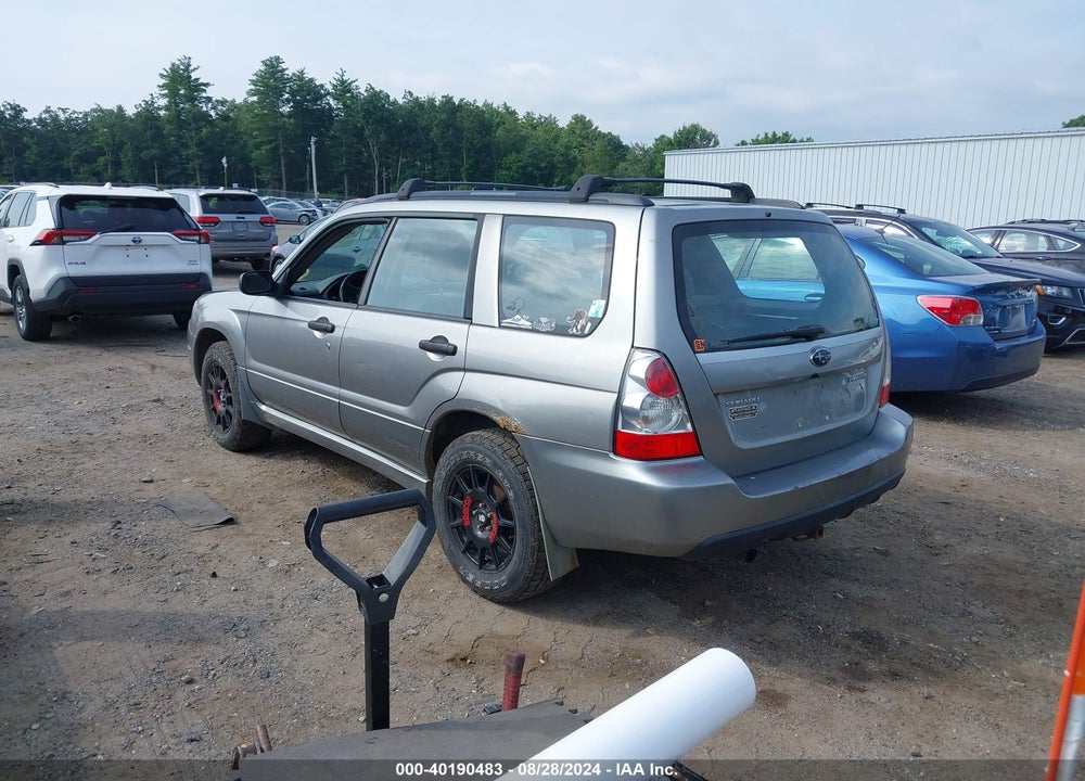 2007 SUBARU FORESTER 2.5X VIN: JF1SG63677H734577