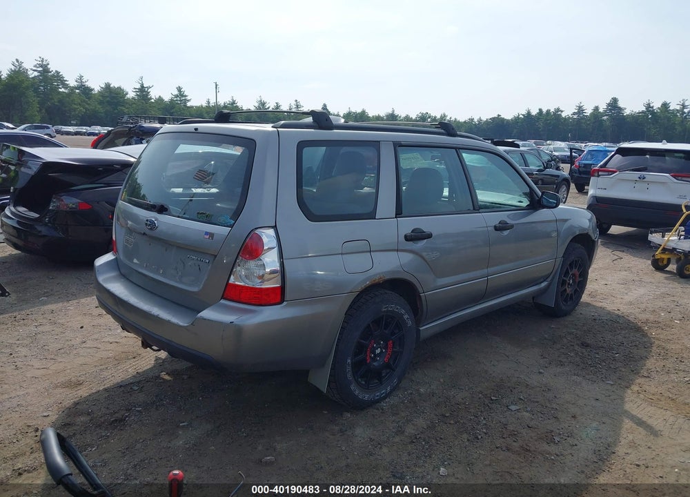 2007 SUBARU FORESTER 2.5X VIN: JF1SG63677H734577