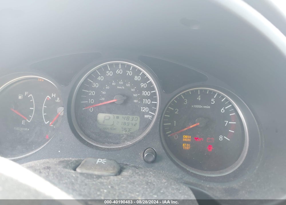 2007 SUBARU FORESTER 2.5X VIN: JF1SG63677H734577