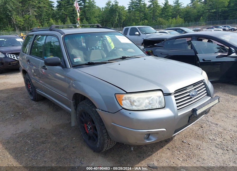 2007 SUBARU FORESTER 2.5X VIN: JF1SG63677H734577