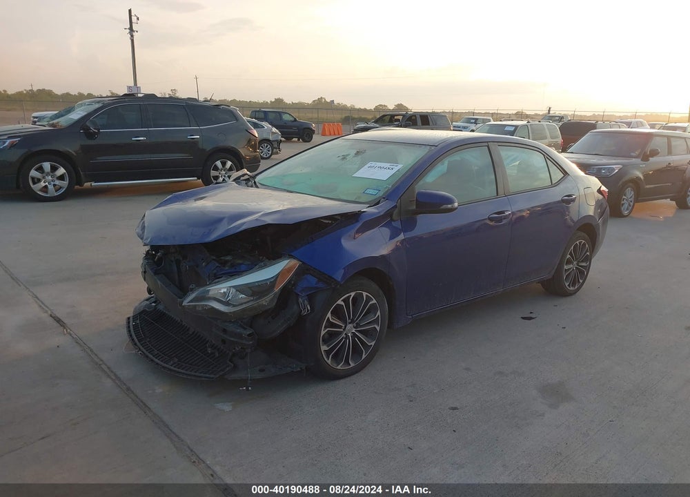 2016 TOYOTA COROLLA S PLUS VIN: 5YFBURHE0GP542975