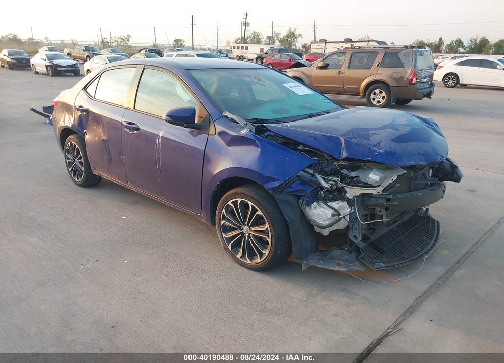 2016 TOYOTA COROLLA S PLUS VIN: 5YFBURHE0GP542975