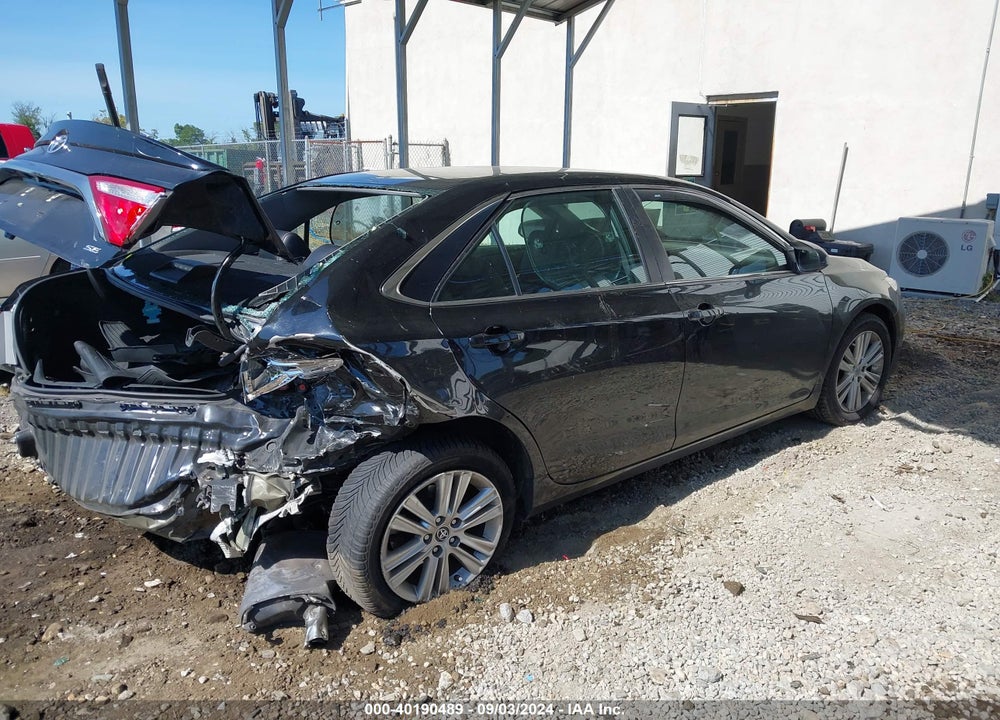 2016 TOYOTA CAMRY SE VIN: 4T1BF1FK3GU532279