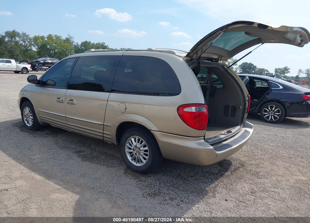 2002 CHRYSLER TOWN & COUNTRY LIMITED VIN: 2C8GP64L82R676351