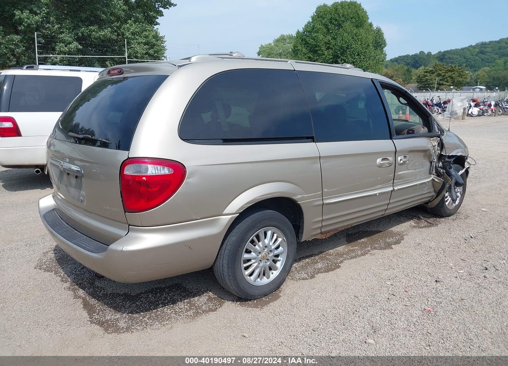 2002 CHRYSLER TOWN & COUNTRY LIMITED VIN: 2C8GP64L82R676351