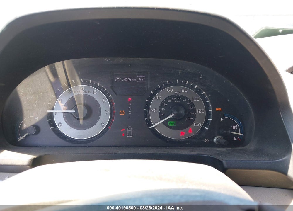 2012 HONDA ODYSSEY EX-L VIN: 5FNRL5H64CB078307