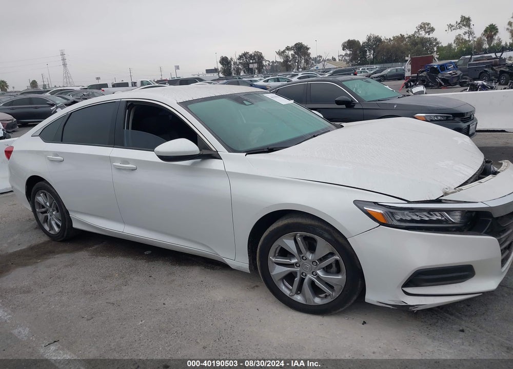2019 HONDA ACCORD LX VIN: 1HGCV1F12KA058257