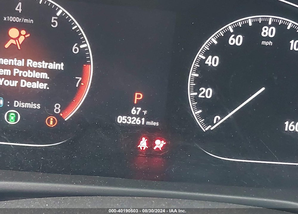 2019 HONDA ACCORD LX VIN: 1HGCV1F12KA058257