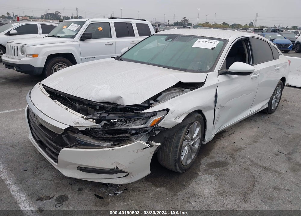 2019 HONDA ACCORD LX VIN: 1HGCV1F12KA058257