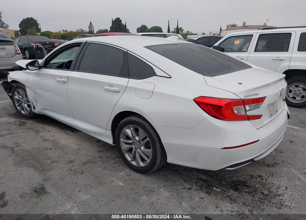 2019 HONDA ACCORD LX VIN: 1HGCV1F12KA058257