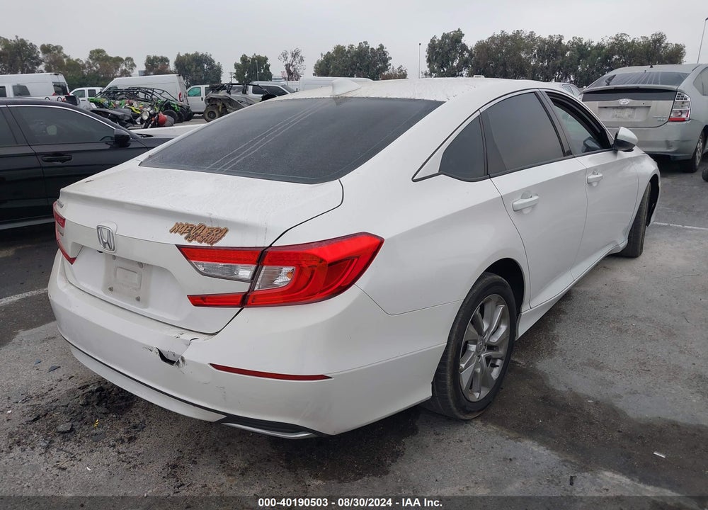 2019 HONDA ACCORD LX VIN: 1HGCV1F12KA058257