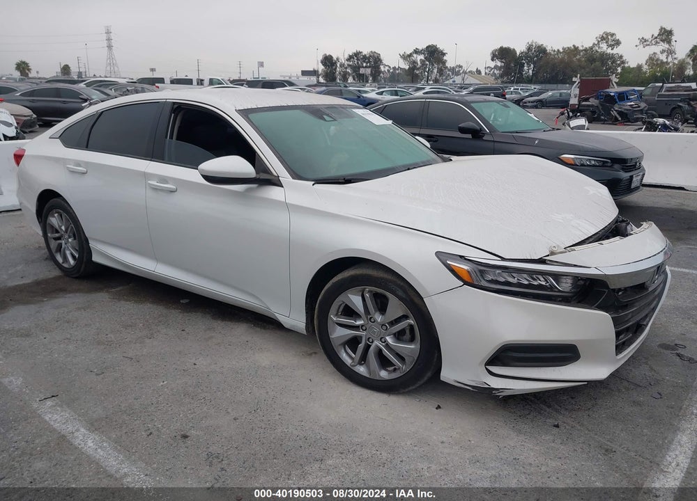 2019 HONDA ACCORD LX VIN: 1HGCV1F12KA058257