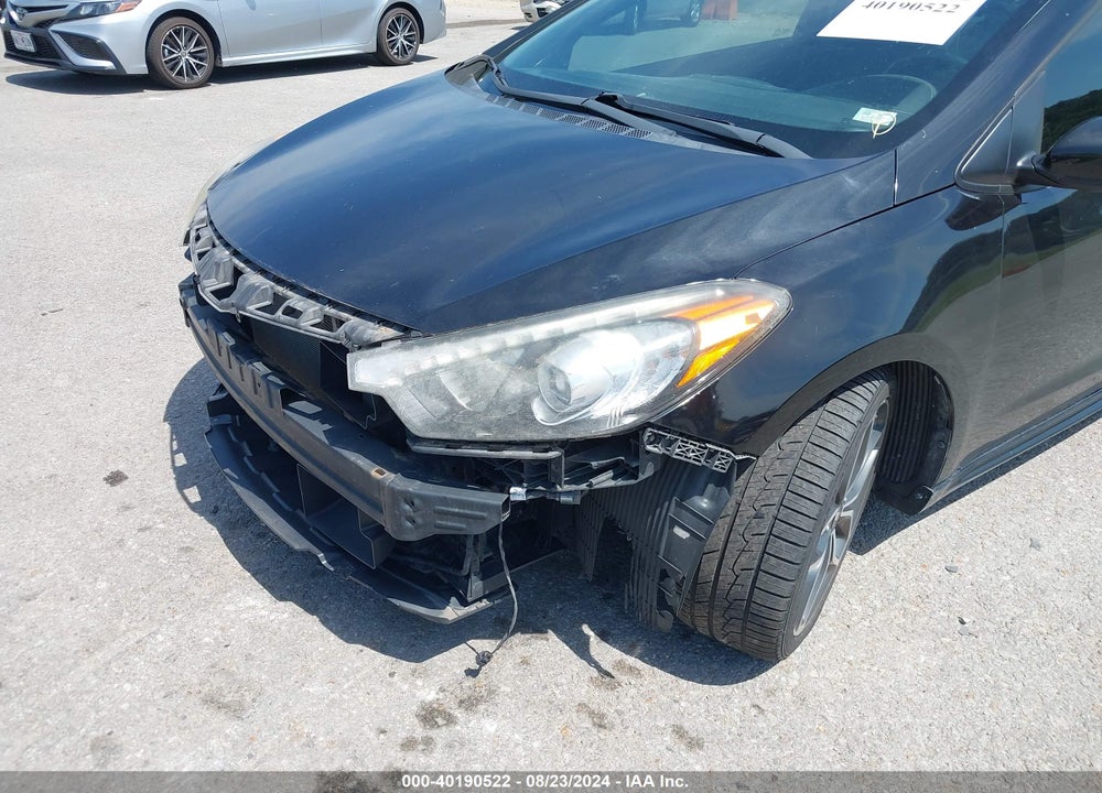 2015 KIA FORTE KOUP SX VIN: KNAFZ6A33F5369603
