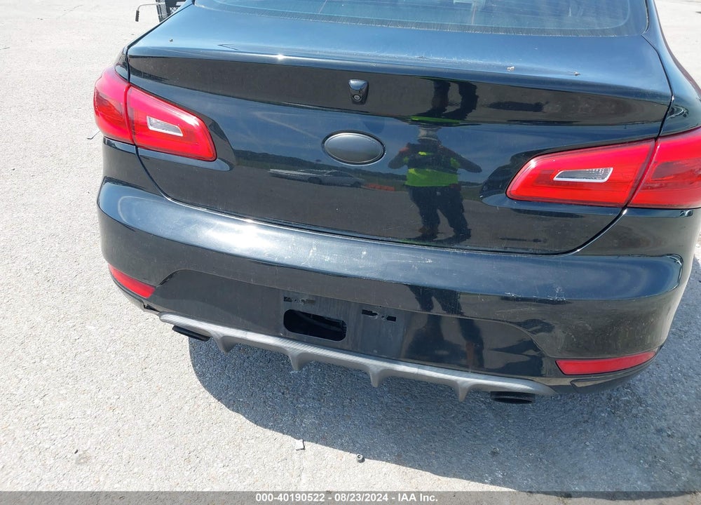 2015 KIA FORTE KOUP SX VIN: KNAFZ6A33F5369603